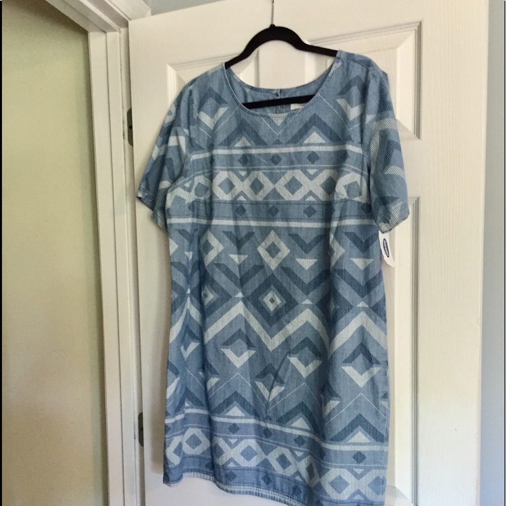 NWT Old Navy Geometric Dress